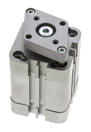 ISO 21287 Compact Double Acting Cylinder 40-25mm - Magnetic - Non-Rotating