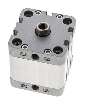 ISO 21287 Compact Single Acting Cylinder 50-25mm - Magnetic