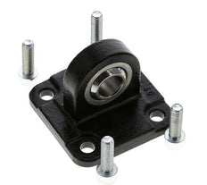 Clevis Spherical Male 40 mm ISO 15552 ISO 21287 Burnished steel