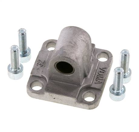 Clevis Male 32 mm ISO 15552 ISO 21287 Aluminium