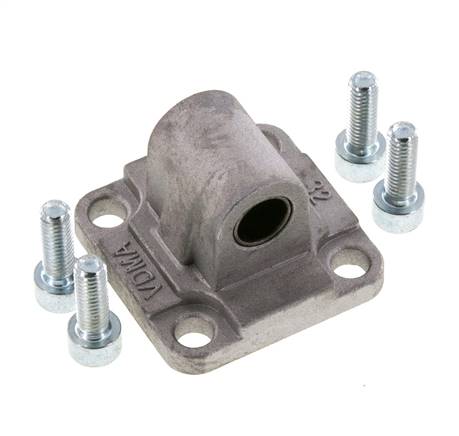 Clevis Male 32 mm ISO 15552 ISO 21287 Aluminium