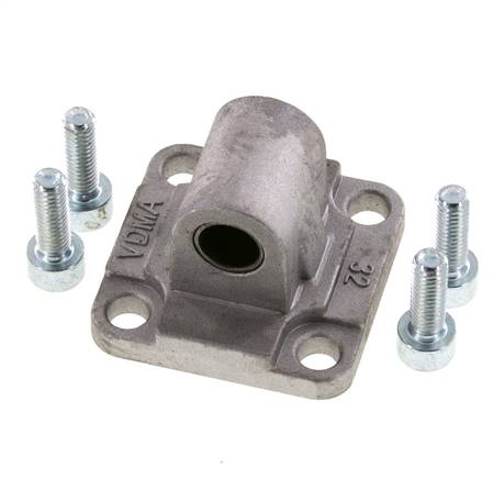 Clevis Male 32 mm ISO 15552 ISO 21287 Aluminium