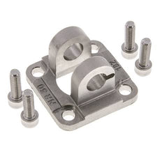 Clevis Female 50 mm ISO 15552 ISO 21287 Stainless steel 316 (1.4401)