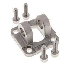 Clevis Female 50 mm ISO 15552 ISO 21287 Stainless steel 316 (1.4401)