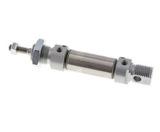 ISO 6432 Round Double Acting Cylinder 16-10mm - Magnetic - Damping
