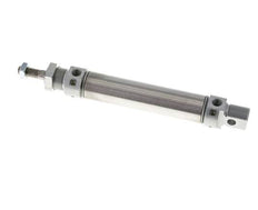 ISO 6432 Round Double Acting Cylinder 25-80mm - Magnetic - Damping