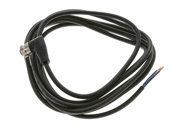 Connection Line Connector M12 3m