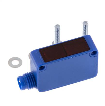 Retroreflective Photoelectric Sensor 20-8000 mm M8 4-pin