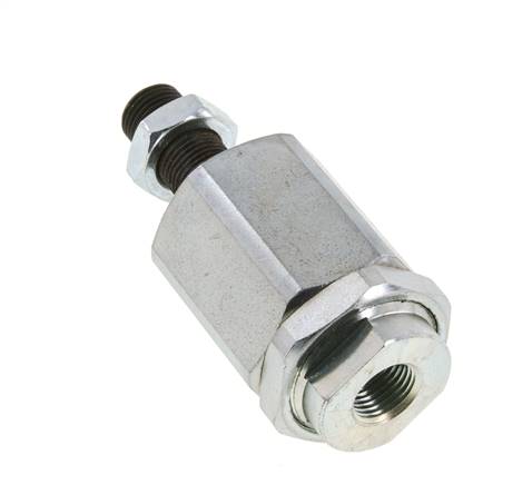 Floating Joint M16 x 1.5 for Cylinder Zinc plated steel