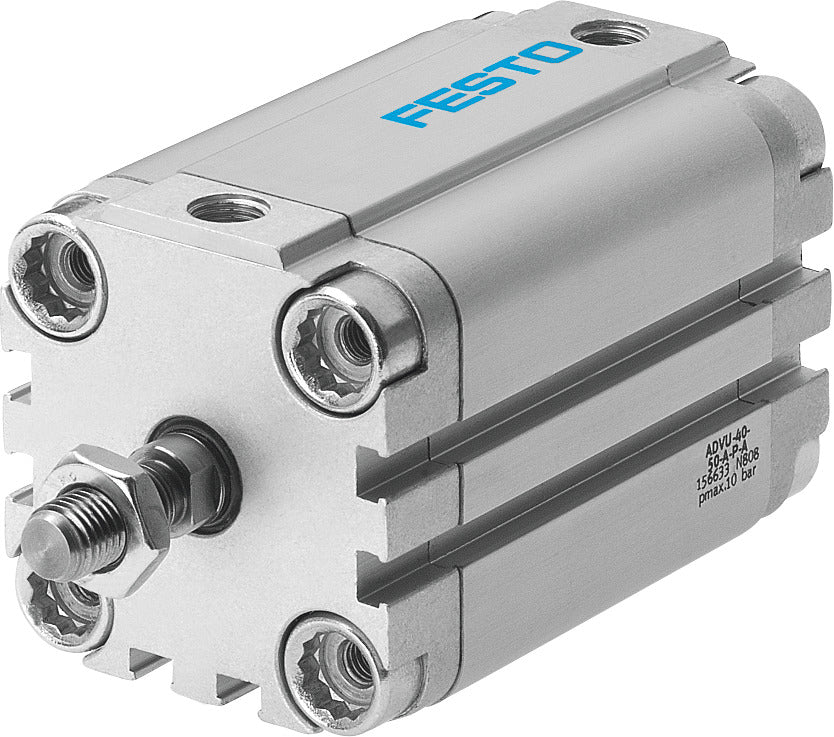 Festo Compact Cylinder 100mm Bore 60mm Stroke Double Acting - 156670