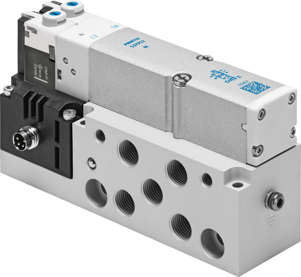Festo 2x2/2 NC Monostable Air Solenoid Valve G1/8 650l/min - 545232