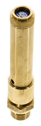 G 1/2'' Brass Pre-Set Safety Valve 47 bar (681.69 psi) DN 10