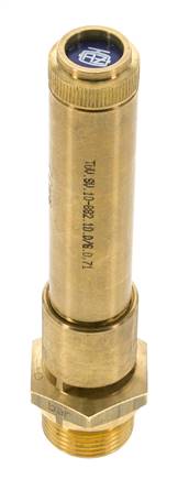 G 3/4'' Brass Pre-Set Safety Valve 48 bar (696.19 psi) DN 10