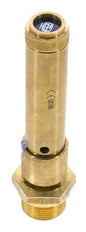 G 3/4'' Brass Pre-Set Safety Valve 48 bar (696.19 psi) DN 10
