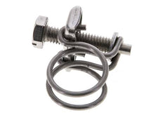 15 - 18 mm Hose Clamp Galvanised Steel