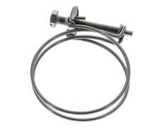 59 - 65 mm Hose Clamp Galvanised Steel