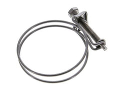 59 - 65 mm Hose Clamp Galvanised Steel