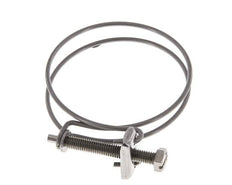 65 - 70 mm Hose Clamp Galvanised Steel