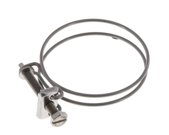 65 - 70 mm Hose Clamp Galvanised Steel