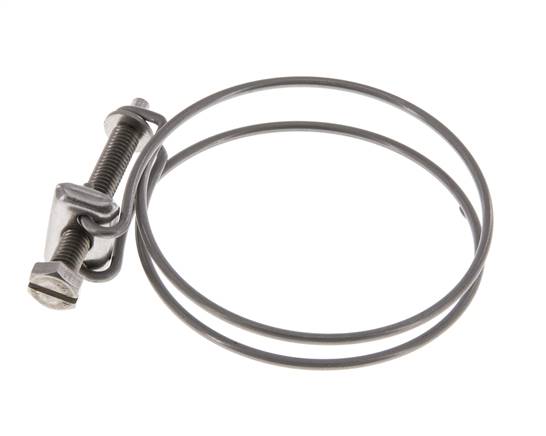 65 - 70 mm Hose Clamp Galvanised Steel