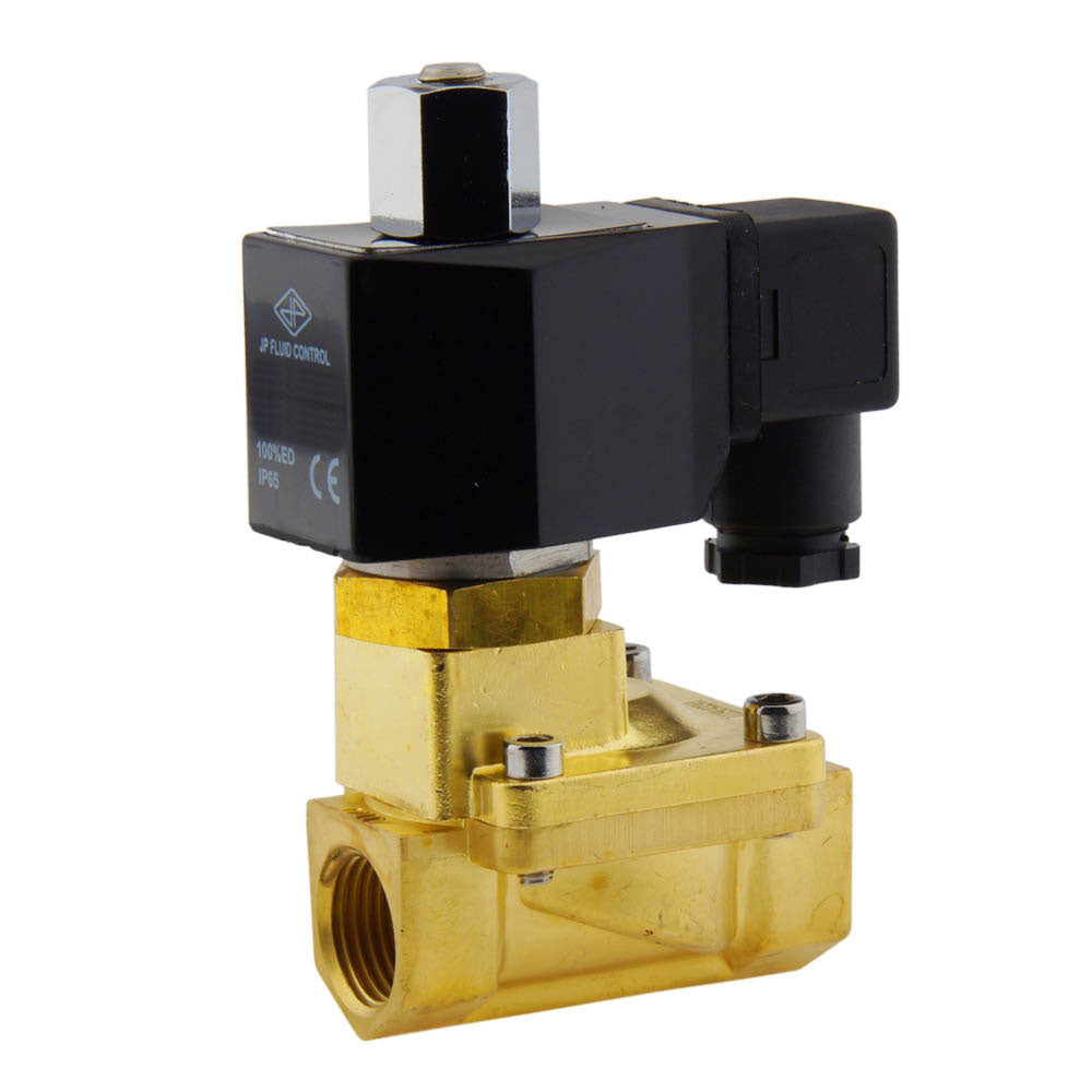 Solenoid Valve ST-IB 1/2'' NO brass FKM 0,5-13bar 12V DC