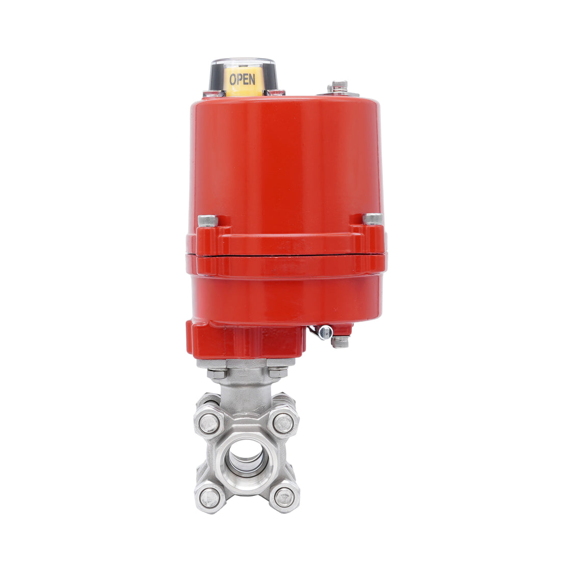 Rp 1-1/2'' 2-Way Stainless Steel Electrical Ball Valve 24V AC/DC