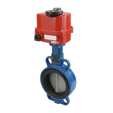 Electric Butterfly Valve DN80 24V AC/DC Lug GGG40 NBR AG5