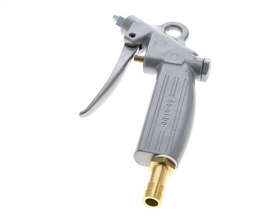 13mm Adjustable Flow Aluminum Air Blow Gun Short Nozzle