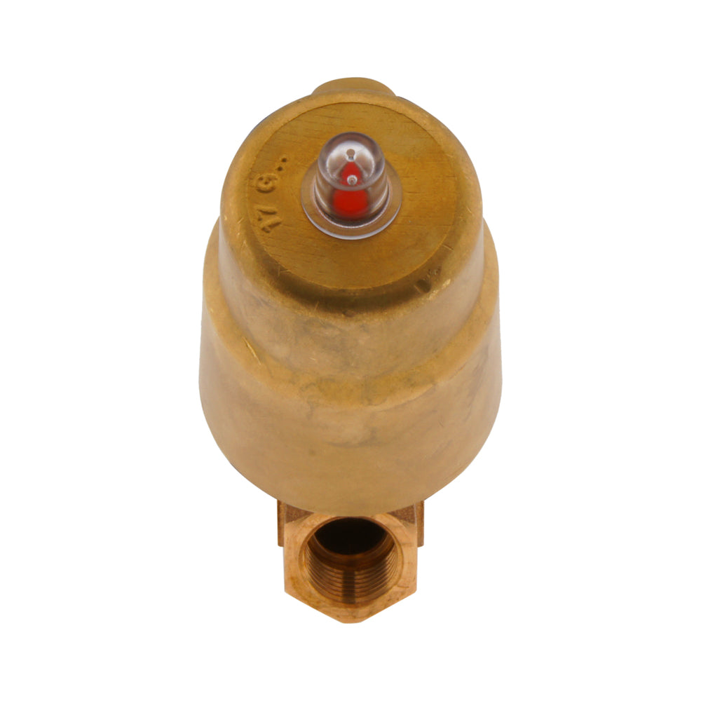 G1-1/4'' PTFE 10bar NC Angle Seat Valve Brass AL2