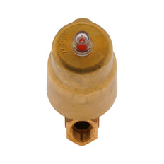 G1-1/2'' PTFE/NBR 16bar NO Angle Seat Valve Brass/Alu AL2