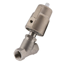 G3/4'' PTFE 20bar NC Angle Seat Valve Stainless-Steel AL2