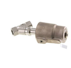 G1/2'' PTFE 25bar NO Angle Seat Valve Stainless-Steel/Brass AL2