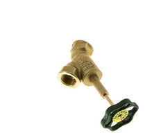 Rp1'' Brass Angle Seat Valve EPDM 10 bar Drinking Water- AL2BM