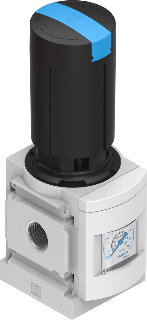 Festo Compressed Air Pressure Regulator G1/2'' 0.3-7bar 6500l/min - 529991