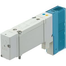SMC 4/3-Way Sub-Base Pneumatic Solenoid Valve - SY5B00-5U1