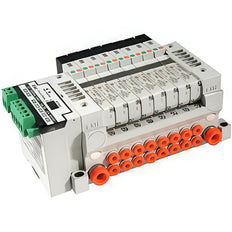 SMC Valve Manifold EX120/123/124 with Transmission System M5 - VV5Q11-03M5S0-R