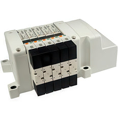 SMC Valve Manifold With Multiple Connector Kit IP67 6-mm Push-In - VV5QC11-08C6MD0