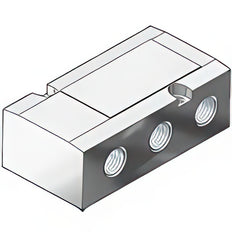 SMC Sub-plate G1/4'' For VF3000/5000 Series - VF3000-71-1F
