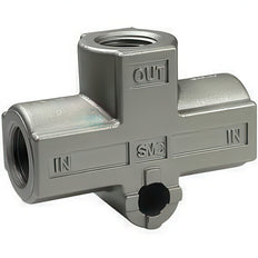 SMC Transmitter-Type Shuttle Valve 1/4'' Push-In - VR1211F-07
