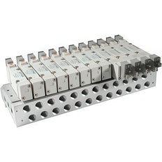 SMC Valve Manifold G Thread Individual Wiring - SS5Y7-20-03-00F-Q