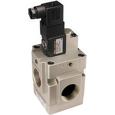 SMC 3/2-Way In-Line Solenoid Pilot Poppet Valve G1'' - VG342-5DZ-10FA-Q