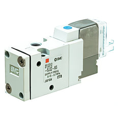 SMC 3/2-Way Sub-Base Pneumatic Solenoid Valve - SYJ314-5LOU-Q