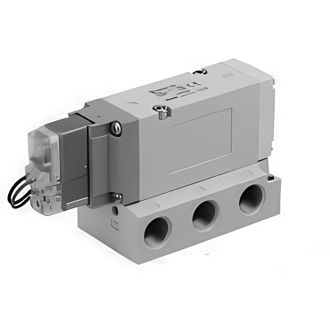 SMC 5/2-Way Sub-Base Pneumatic Solenoid Valve Rc Thread With Rectifier - VF3243-5YO1