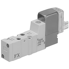 SMC 5/2-Way Sub-Base Pneumatic Solenoid Valve - SYJ3243-5MOZ-Q