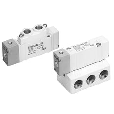 SMC 5/2-Way In-Line Air Operated Valve G1/8'' - SYA5220-01F