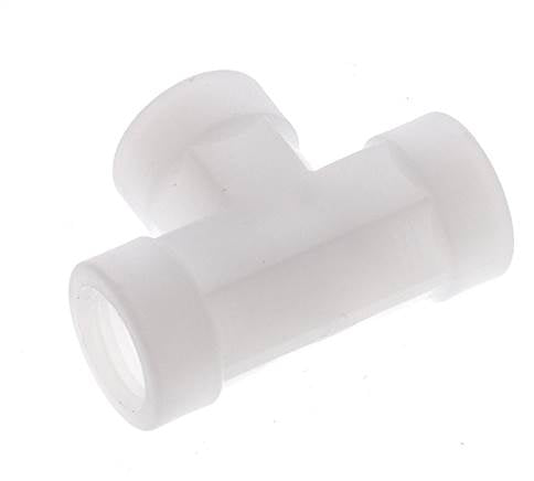 Tee Fitting G1/4'' Female Polypropylene (pp) FDA 10bar (140.5psi)