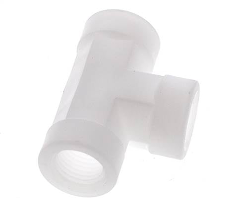 Tee Fitting G1/4'' Female Polypropylene (pp) FDA 10bar (140.5psi)