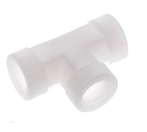 Tee Fitting G1/4'' Female Polypropylene (pp) FDA 10bar (140.5psi)