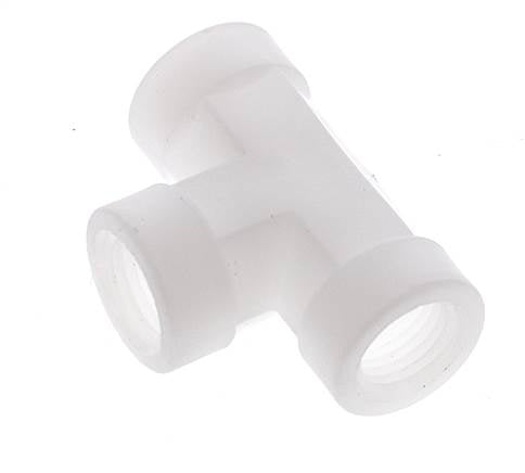Tee Fitting G1/4'' Female Polypropylene (pp) FDA 10bar (140.5psi)