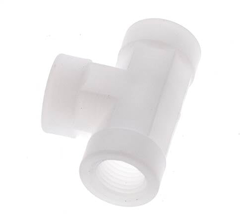 Tee Fitting G1/4'' Female Polypropylene (pp) FDA 10bar (140.5psi)